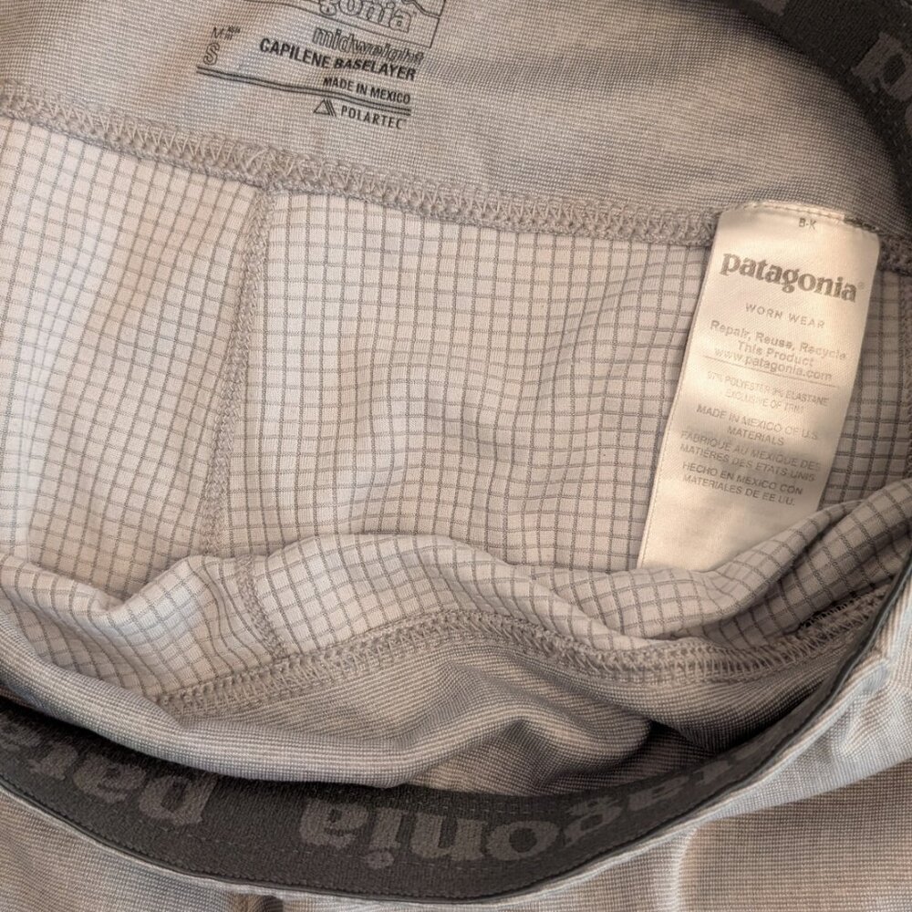 Patagonia Sz S Capilene Baselayer Pants - Picture 2 of 3